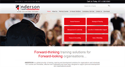 Desktop Screenshot of anderson-hr.com